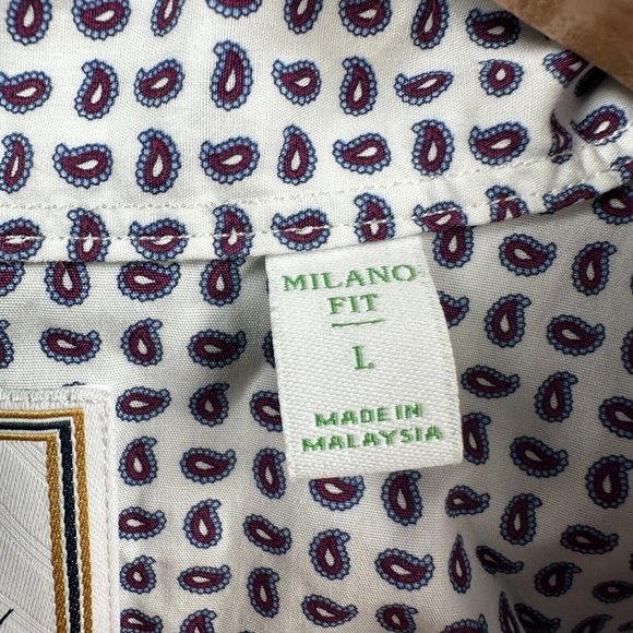 Brooks Brothers Shirt Mens Large Blue White Luxury Collection Comfort Classic - Picture 5 of 11